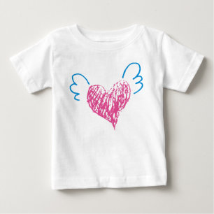 Camiseta Para Bebê amor