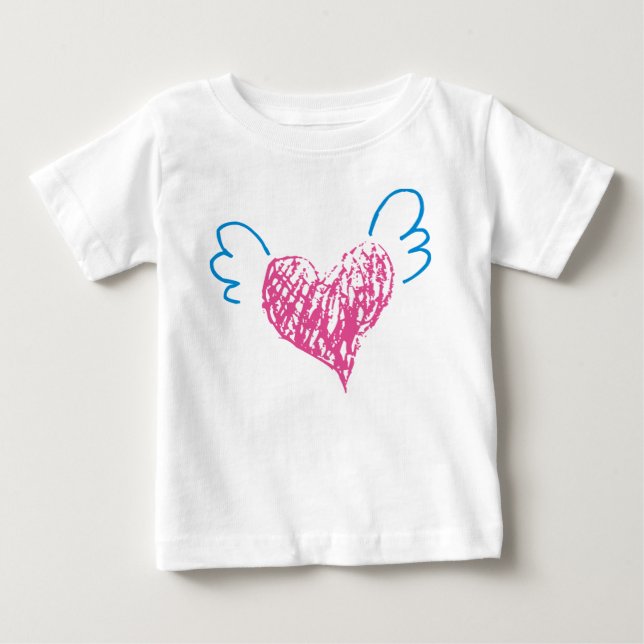 Camiseta Para Bebê amor (Frente)