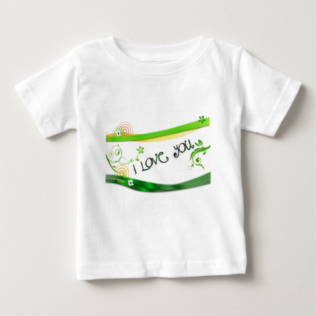 Camiseta Para Bebê Amor (Frente)