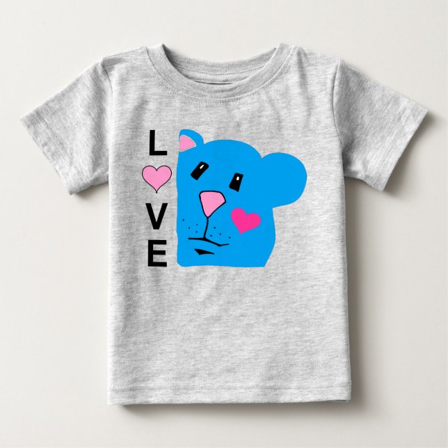 Camiseta Para Bebê Amor Com Um Bocado De Chipmunk Toddler Tee (Frente)