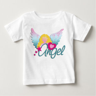 Camiseta Para Bebê Amor de Anjos