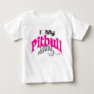 CAMISETA PARA BEBÊ AMOR DE PITBULL - FORVER LEAL