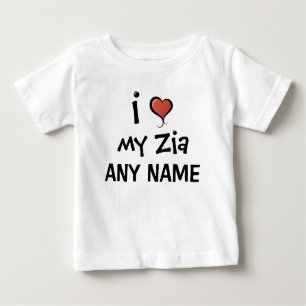 Camiseta Para Bebê Amor personalizado de Zia