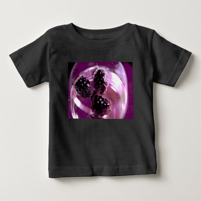 Camiseta Para Bebê Amoras (Frente)