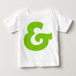 Camiseta Para Bebê Ampersand