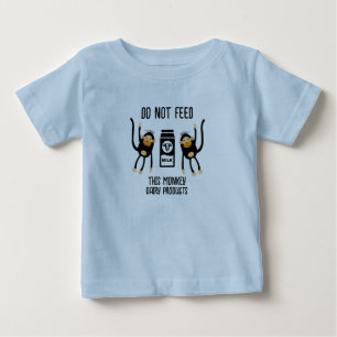 Camiseta Para Bebê Anafilaxia Crianças Advertências Alérgicas