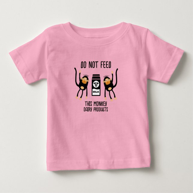 Camiseta Para Bebê Anafilaxia Crianças Advertências Alérgicas (Frente)