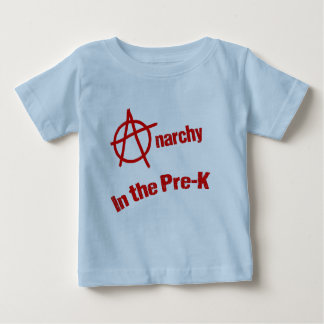 Camiseta Para Bebê Anarquia no Pre-K