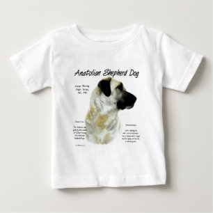 Camiseta Para Bebê Anatólia - História do Cão Pastor