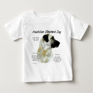 Camiseta Para Bebê Anatólia - História do Cão Pastor