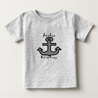 Camiseta Para Bebê Anchor Baby