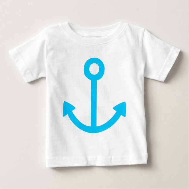Camiseta Para Bebê Âncora (Frente)