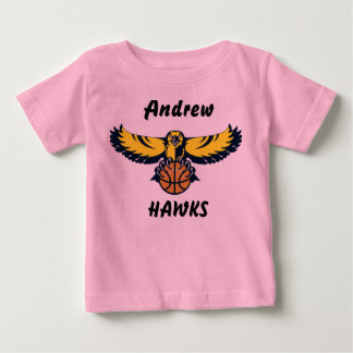 Camiseta Para Bebê andrewhawks2, HAWKS, Andrew