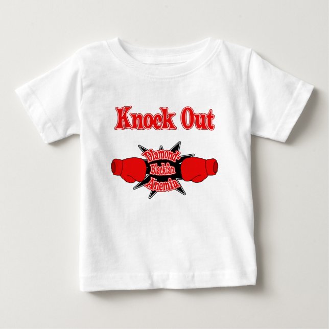 Camiseta Para Bebê Anemia Diamond Blackfan (Frente)