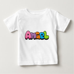 Camiseta Para Bebê Angel