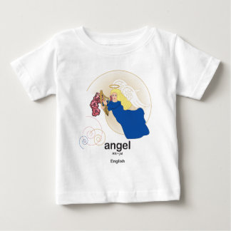 Camiseta Para Bebê Angel