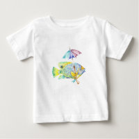 Angel Fish Com Guarda-chuvas