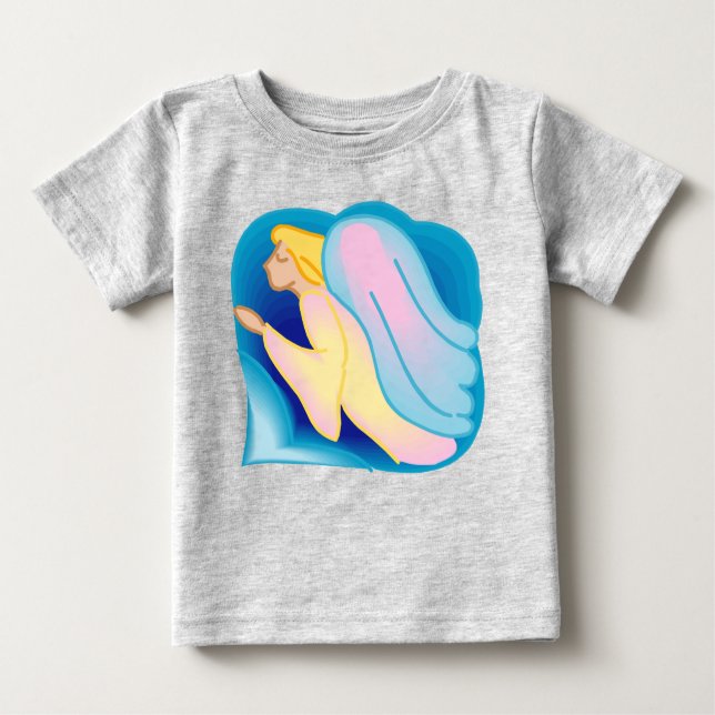 Camiseta Para Bebê Angel Haven (Frente)