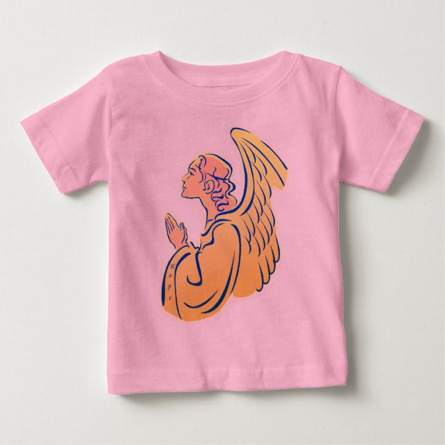Camiseta Para Bebê Angel Of Hope Shirt (Frente)