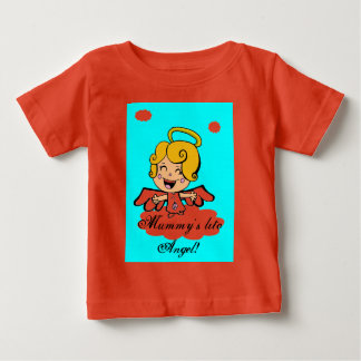 Camiseta Para Bebê angelfly, o lago da mamãe Angel!