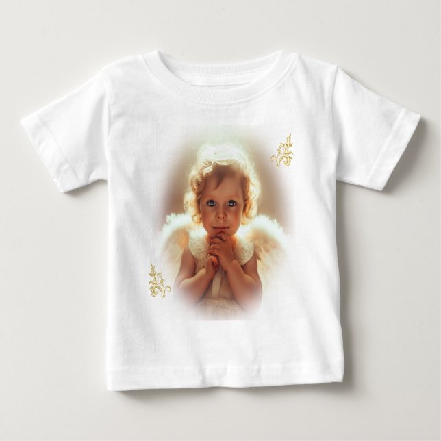 Camiseta Para Bebê Ângulos (Frente)