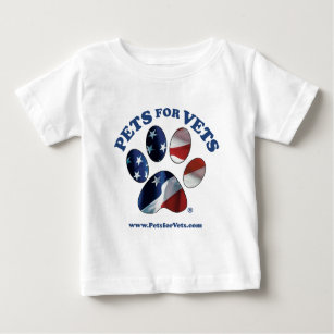 Camiseta Para Bebê Animais de estimação para veterinários