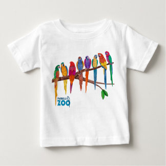Camiseta Para Bebê Animais do jardim zoológico de Mabell, os