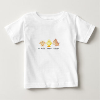 Camiseta Para Bebê Animal-Benevolência, corda & melodia do bebê!