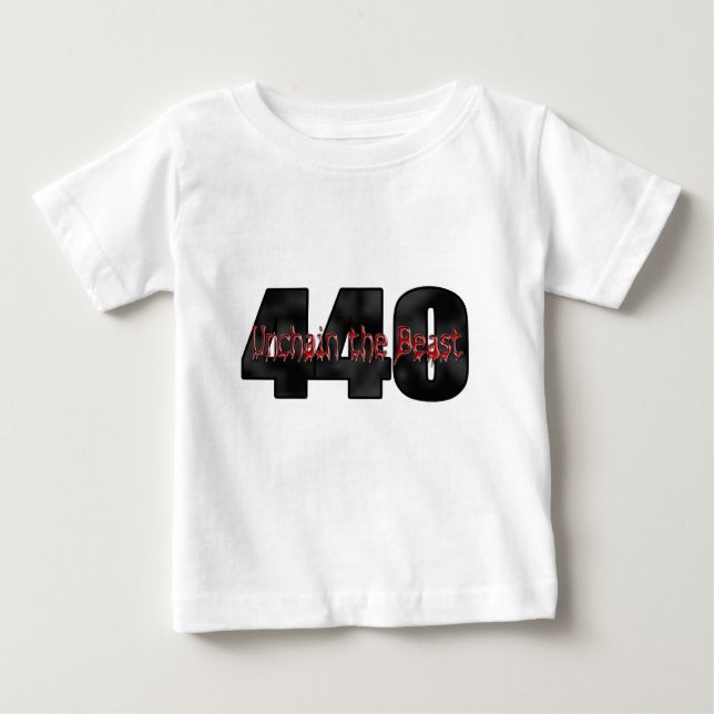 Camiseta Para Bebê Animal de 440 Mopar (Frente)