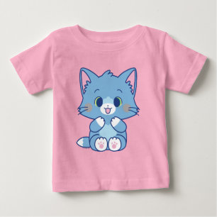 Camiseta Para Bebê Anime Tom e Jerry - Tom