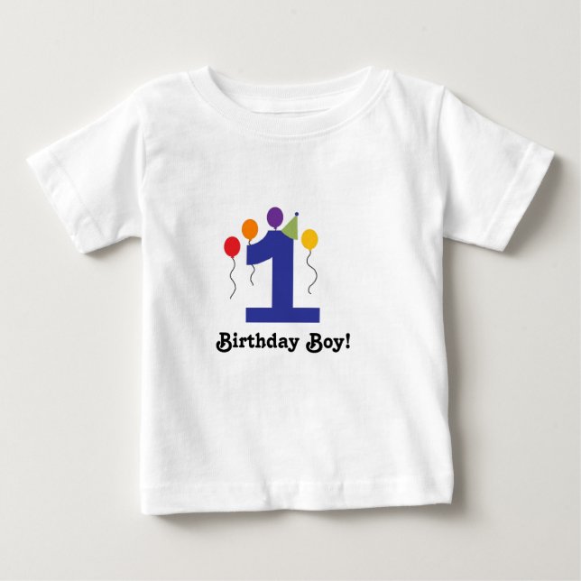 Camiseta Para Bebê Aniversário! (Frente)