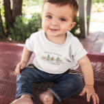 Camiseta Para Bebê Aniversário da Floresta Inverna Encantada<br><div class="desc">Celebre seu dia especial com esta adorável T-Shirt Bebê de Aniversário Encantada da Floresta de inverno! Apresentando criaturas encantadoras de aquarela, vergreens de neve e um texto impressionante de "Winter ONEderland", esta camisa é perfeita para uma primeira festa de aniversário ou uma celebração com tema de inverno. Feito de algodão...</div>