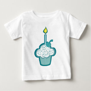 Camiseta Para Bebê Aniversário de 1 ano
