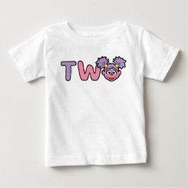 Camiseta Para Bebê Aniversário de dois anos da Abby Cadabby