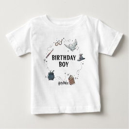 Camiseta Para Bebê Aniversário de Harry Potter