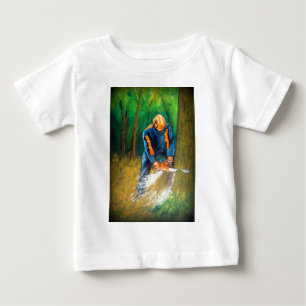 Camiseta Para Bebê Aniversário do presente de Natal do Arborist do