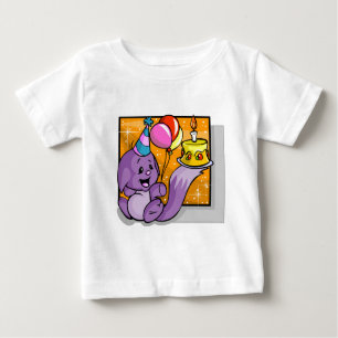 Camiseta Para Bebê Aniversário Kacheek