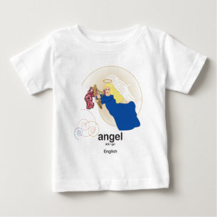 Camiseta Para Bebê Anjo