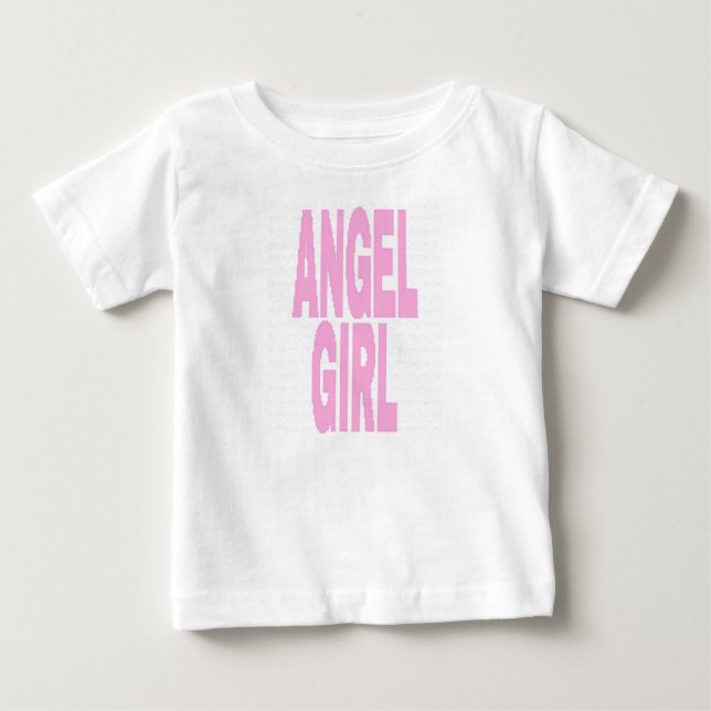 Camiseta Para Bebê Anjo (Frente)
