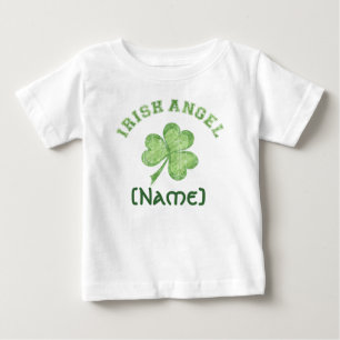 Camiseta Para Bebê Anjo irlandês