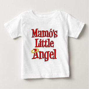 Camiseta Para Bebê Anjo Pequeno do Mamo