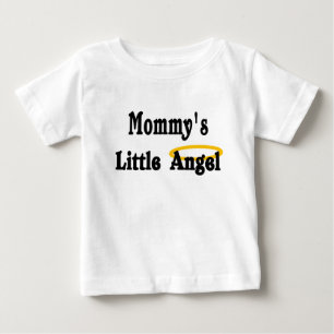 Camiseta Para Bebê anjo pequeno dos mommys