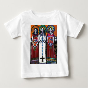 Camiseta Para Bebê Anjos mexicanos