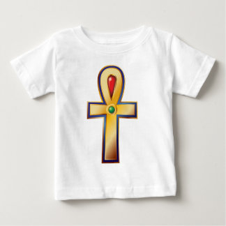 Camiseta Para Bebê Ankh- o símbolo egípcio antigo da vida