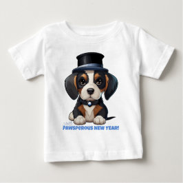 Camiseta Para Bebê Ano do Woofs!