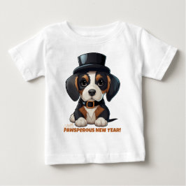 Camiseta Para Bebê Ano do Woofs!