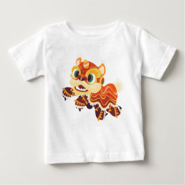Camiseta Para Bebê Ano Novo do Lunar