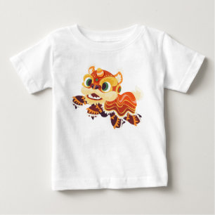 Camiseta Para Bebê Ano Novo do Lunar