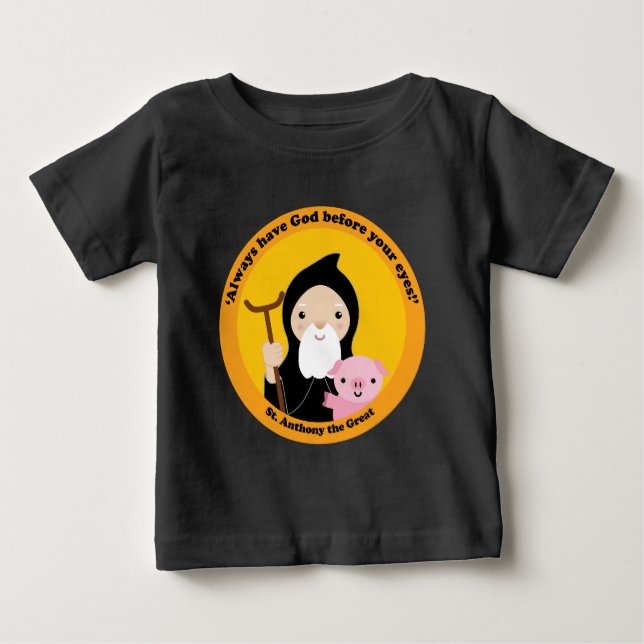 Camiseta Para Bebê Anthony, o Excelente (Frente)