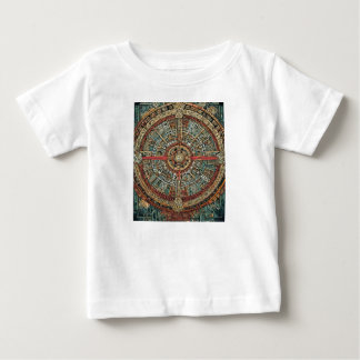 Camiseta Para Bebê Antigos Guardiões: Arte do Calendário Mayan